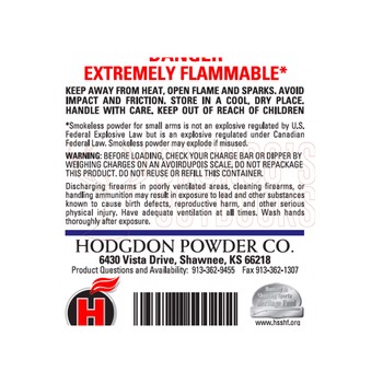 Hodgdon H4198 1lb Powder