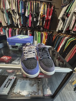 Air Jordan 1 Retro Low Original Zion Williamson Voodoo Alternate • Pre-Owned [5077] - photo 2