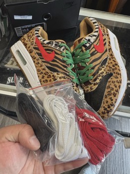 Nike Air Max 1 atmos Animal Pack 2.0 (All Black Box) (2018) • Pre-Owned [4970] - view 2