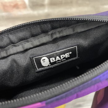2019 BAPE Color Camo Waist Bag Purple - Pre-Owned - view 3