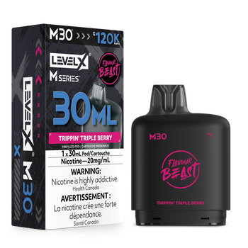 Level X Flavour Beast M30 120K Pod - Trippin' Triple Berry