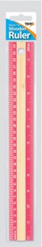 Tiger Ruler 30cm Wooden 302335