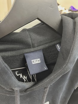 FW21 Kith City Script Hoodie Black • Pre-Owned [2383] - view 3