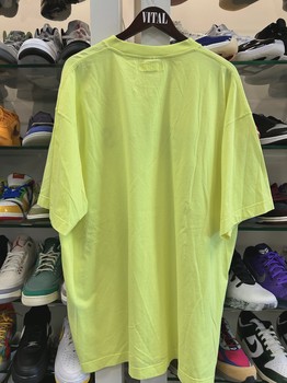 Vetements Flag Logo T-Shirt 'Neon Yellow' Oversized  • Brand New [9173] - view 4