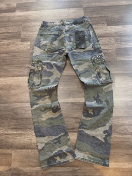 Politic Studios Camo Pearl Stud Jeans  • Brand New [6163] - view 3