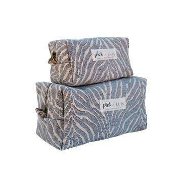 Make-up bag fem · Light blue