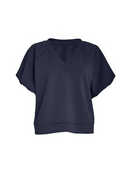 Minnie Ballon Sleeve Blouse · Sky Captain