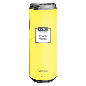 Peach Mango THC Seltzer Sparkling Beverage / 355mL / Hybrid