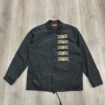 Supreme  x AntiHero Black Jacket • Pre-Owned [4488] - photo 1