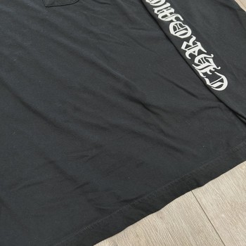 Chrome Hearts Scroll Logo Long-Sleeve Pocket T-Shirt Black • Pre-Owned [3058] - view 5