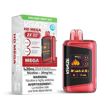 Kraze HD Mega - Holiday Mint Ice