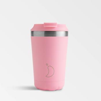 CHILLY'S ORIGINAL 340ML COFFEE CUP - PASTEL PINK