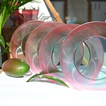 OMBRE ACRYLIC PLATES - SET OF 4