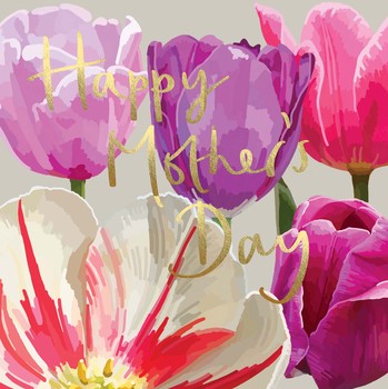 Sarah Kelleher -Happy Mother's Day Tulips-BG114