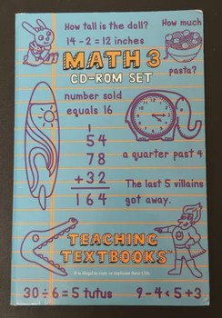 Math 3 Cd Rom Set Teaching Textbooks