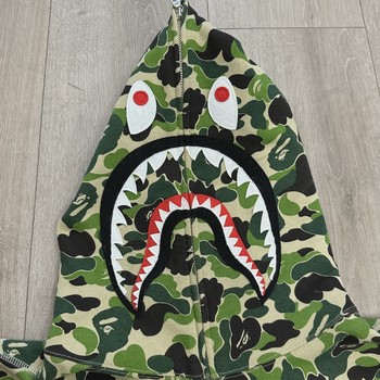 A Bathing Ape ABC Camo Shark Full Zip Hoodie • Pre-Owned [9405] - view 3