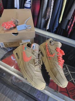 Nike Air Max 90 Off-White Desert Ore • Pre-Owned [8647] - view 2