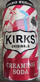 Kirks Sugar Free Creaming Soda 375ml