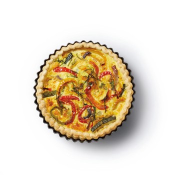 MASTERCLASS NON STICK QUICHE TIN - 18CM / 7''