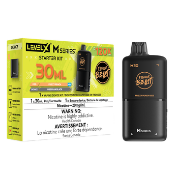 Level X Flavour Beast M30 Starter Kit - Frizzy Peach Iced