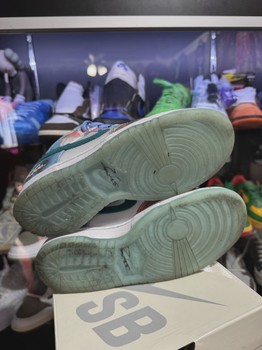 Nike SB Dunk Low Futura Laboratories Bleached Aqua • Pre-Owned [3007] - photo 2
