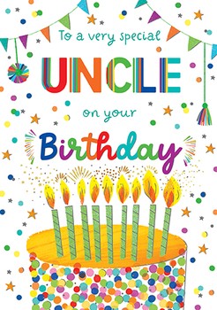Paper Rose - Uncle Birthday Cake - KAR523