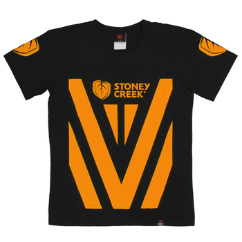 Stoney Creek Loud and Proud Patched Bush Tee Black / Orange