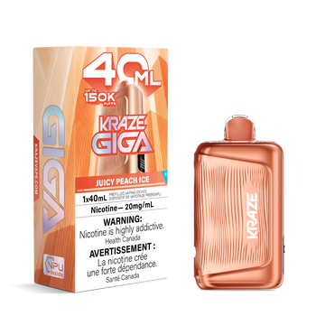 KRAZE Giga - Juicy Peach Ice