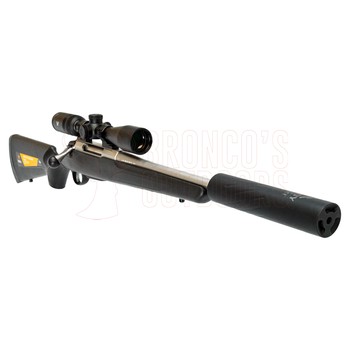 Tikka T3X Lite Stainless Bush Hunter .308 16" + Vortex Crossfire HD 3-9x40 Illuminated + Hardy Suppressor
