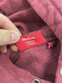 Supreme Box Logo Hooded Sweatshirt (FW21) Plum • Pre-Owned [1423] - view 3