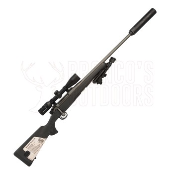 Mauser M18 Cerakote Tungsten Threaded .270 + Panamax 3-9x40 + Sonic Suppressor + Bag