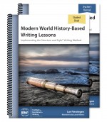 IEW MODERN WORLD HISTORY-BASED WRITING LESSONS TEACHER STUDENT COMBO BK 1ST ED _