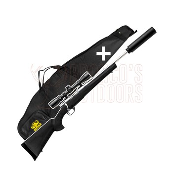 Howa 1500 .308 S/S 18" Threaded Black + Game Pro 3-9x40 + DPT Suppressor + Bag