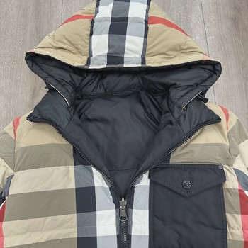 Burberry Reversible Check Puffer Jacket • Pre-Owned [8137] - view 6