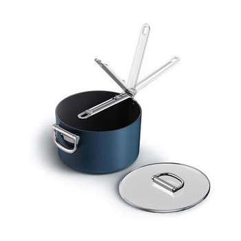 JOSEPH JOSEPH SPACE FOLDING HANDLE SAUCEPAN - 15CM
