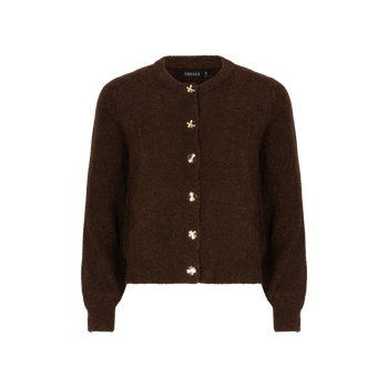 Cardigan Eden · Dark Brown