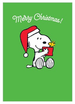 Hype - Snoopy "Merry Christmas!" present - SNOOPX019