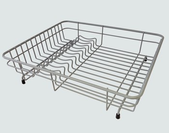 MEDIUM DISH DRAINER - GREY