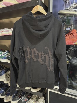 Godspeed Black On Black Hoodie M • Brand New [8426] - view 2