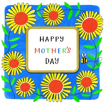 Rachel Ellen - Mother'S Day Rhubarb - Happy Mother'S Day/Sunflowers - Mdrhub02