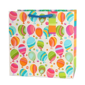 Artebene -Balloons Single Large Gift bag-38x38x21,5cm-206492