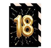 Tache - Age 18 Balloons Range - BA002-1