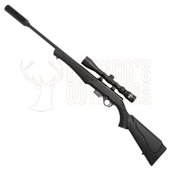 Rossi 8117 .17 HMR + Nikko Stirling Mountmaster Riflescope 3-9x40mm HMD Reticle + Nielsen Sonic 35 Rimfire Suppressor