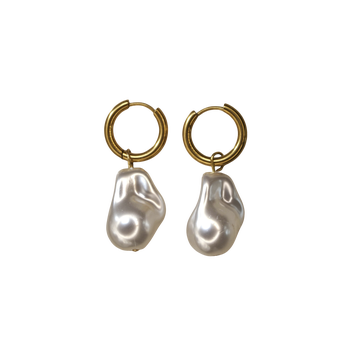 Big Pearl Earrings
