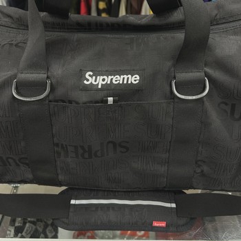 SS19 Supreme Duffle Bag Black • Pre-Owned [9807] - view 3