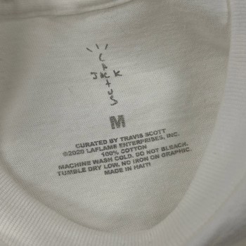 Travis Scott Cactus Jackk T-Shirt • Pre-Owned [5010] - view 3