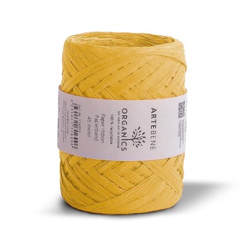 Artebene - Crepe Paper Ribbon 45m - Yellow - 114954