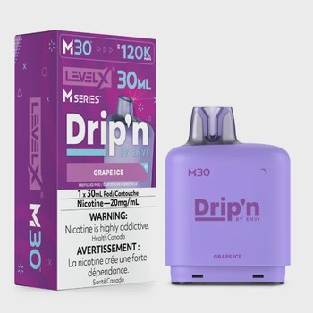 Level X Drip'n Series M30 120K Pod - Grape Ice