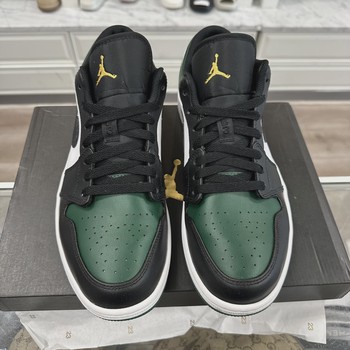 Jordan 1 Low Green Toe • Pre-Owned [6500] - view 4