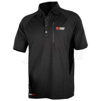 Stoney Creek Q-Wick Dry Polo Shirt Black